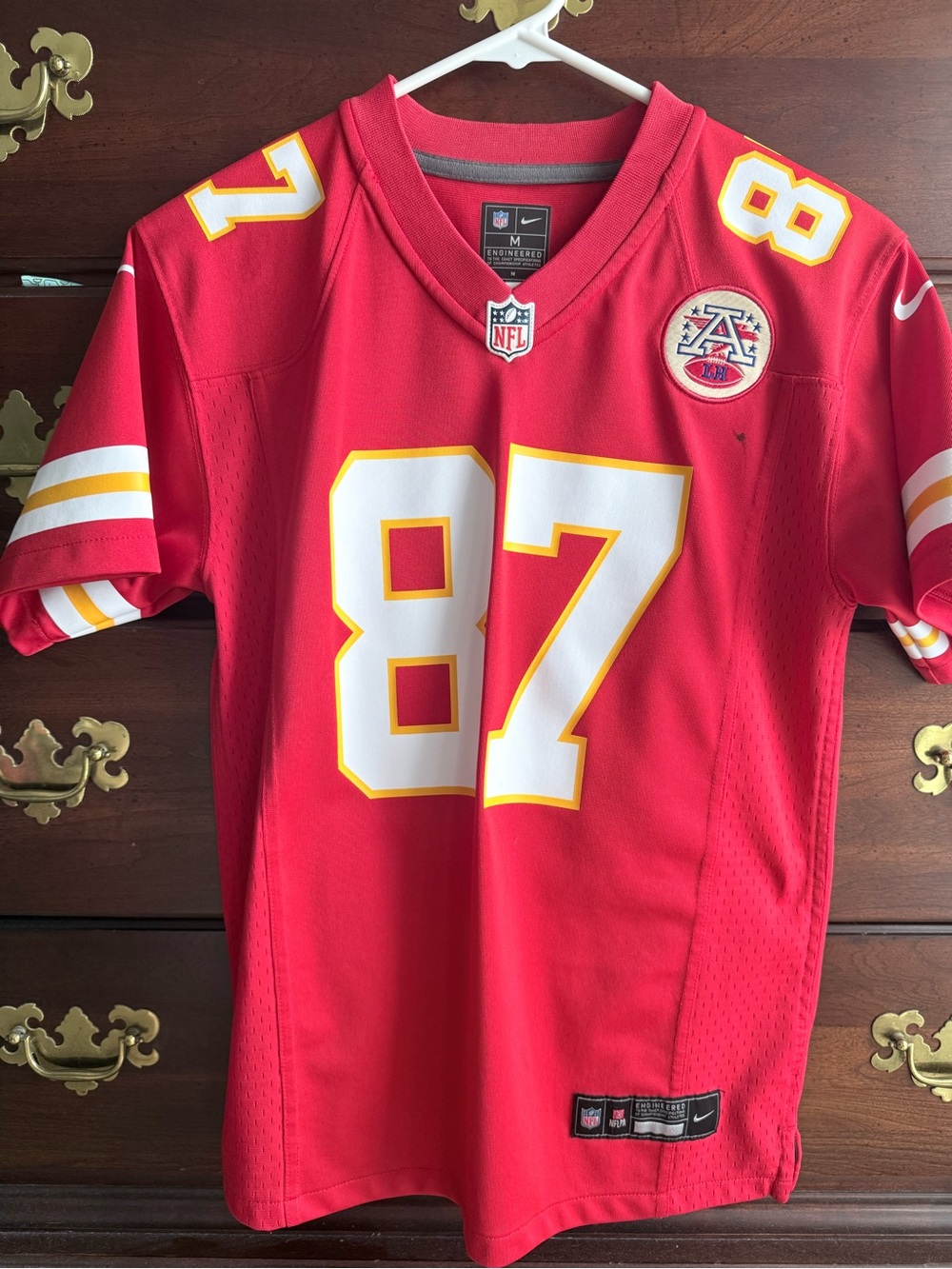 Nike Youth Red #87 Kelce Kansas City Chiefs Football Jersey